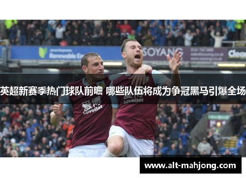 英超新赛季热门球队前瞻 哪些队伍将成为争冠黑马引爆全场