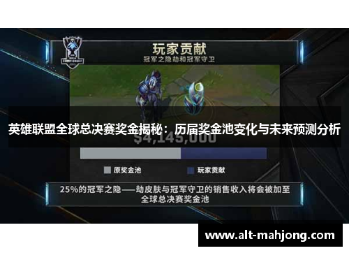 英雄联盟全球总决赛奖金揭秘：历届奖金池变化与未来预测分析